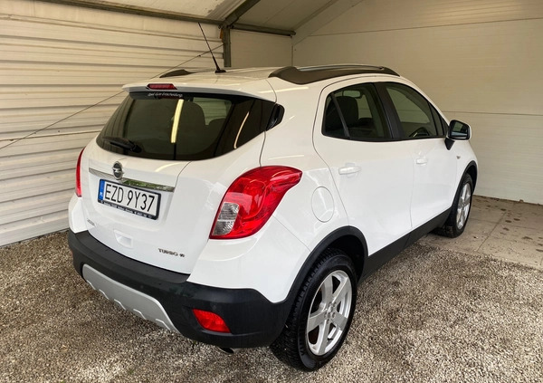 Opel Mokka cena 47900 przebieg: 102000, rok produkcji 2014 z Olszyna małe 562